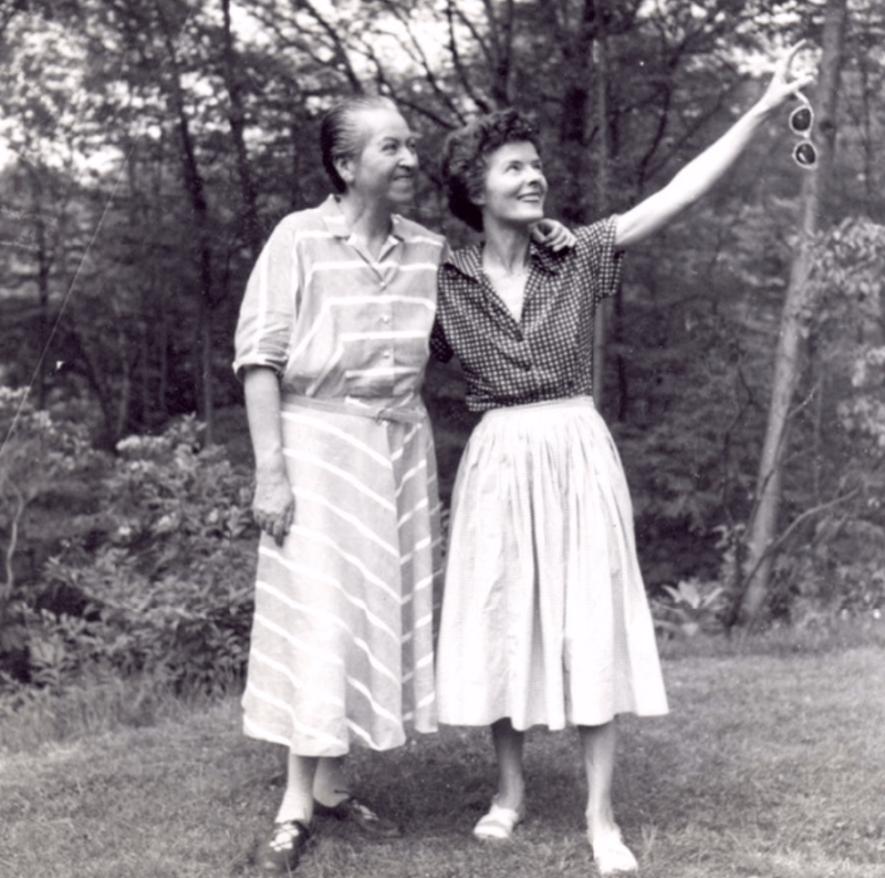 Gabriela Mistral, Doris Dana, NY 1955
