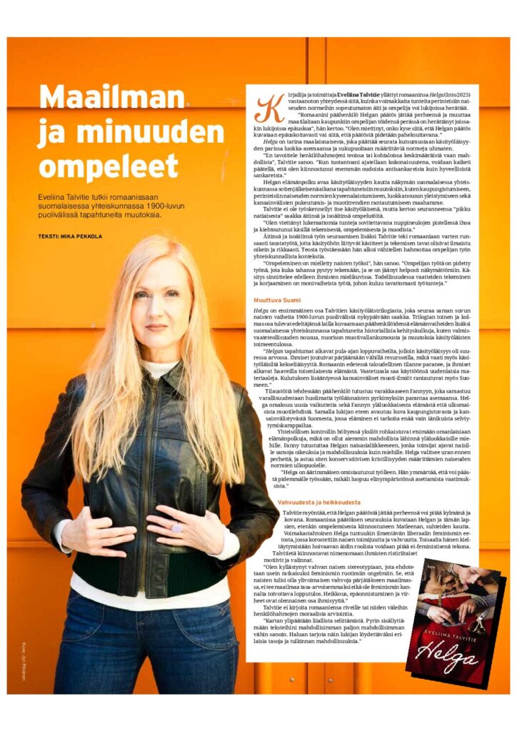 Maailman ja minuuden ompeleet